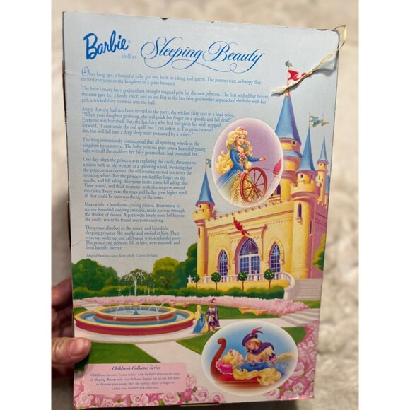 Barbie Childrens Collector Series Sleeping Beauty Doll In Original Box - Picture 5 of 7